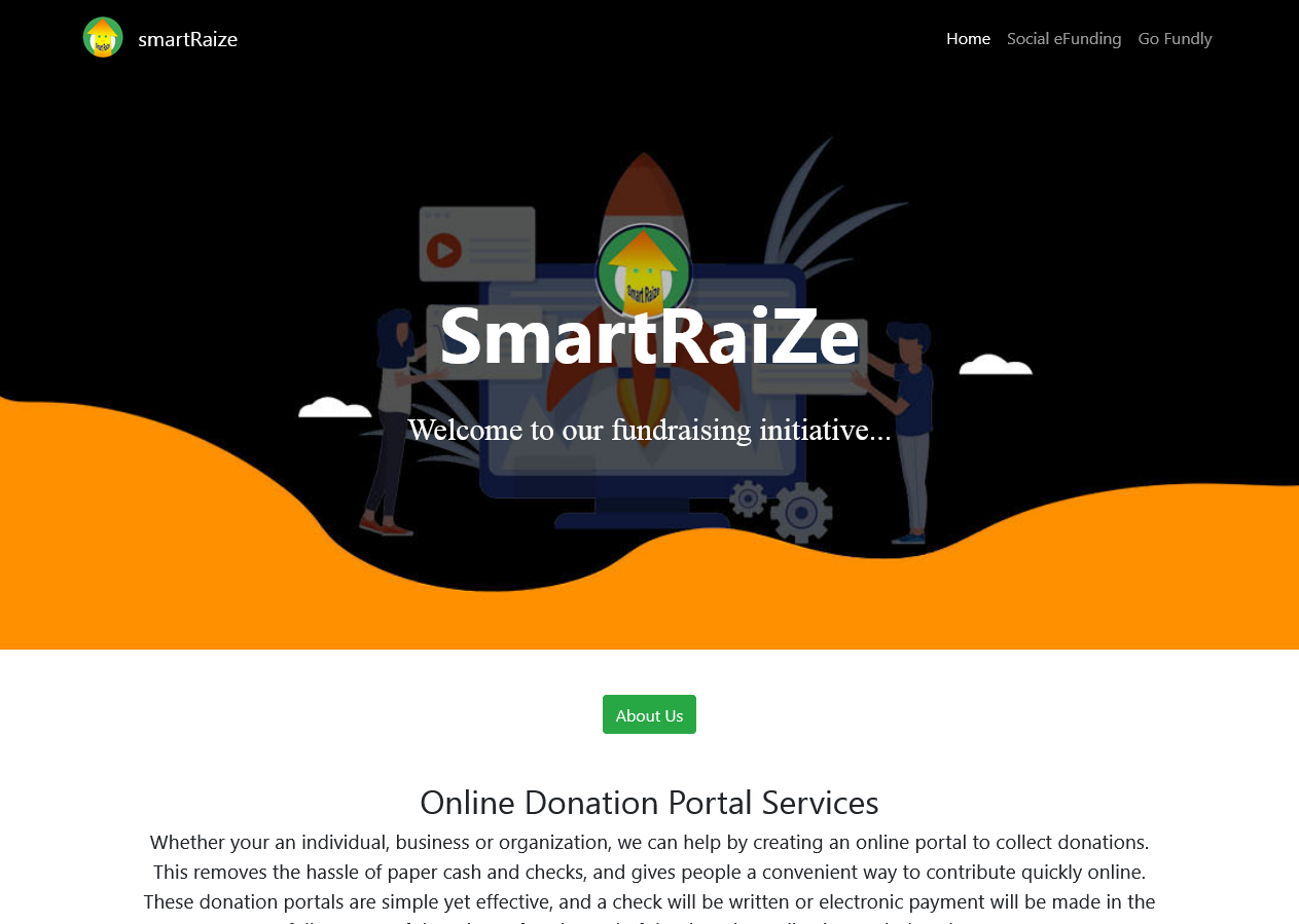 Raize funds screenshot